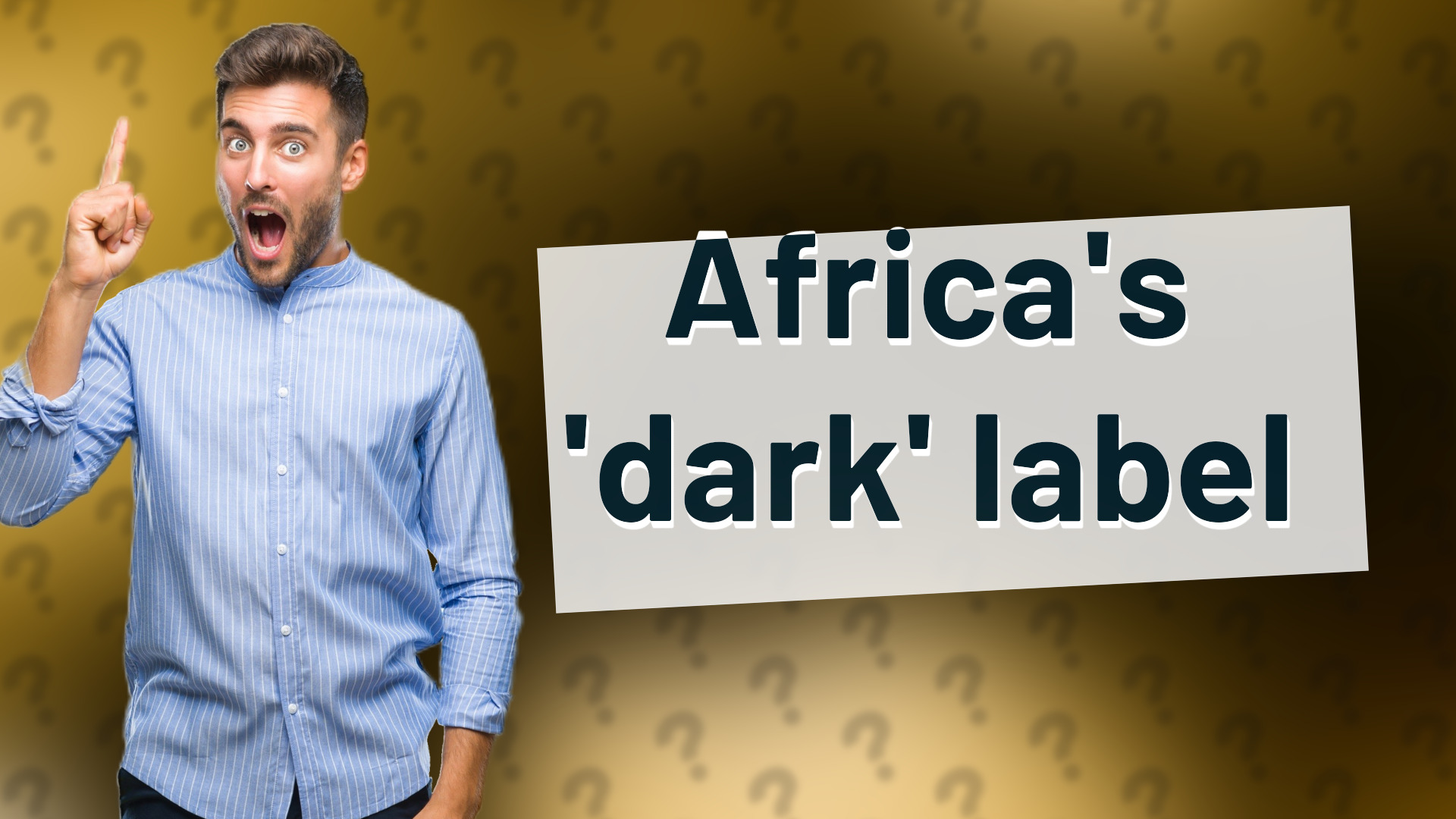 Africa's 'dark' label