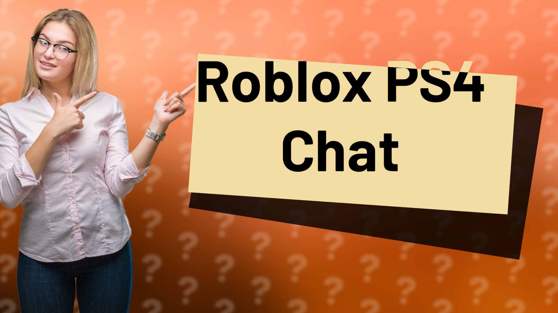 Roblox PS4 Chat