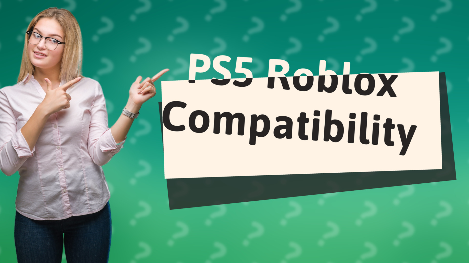 PS5 Roblox Compatibility