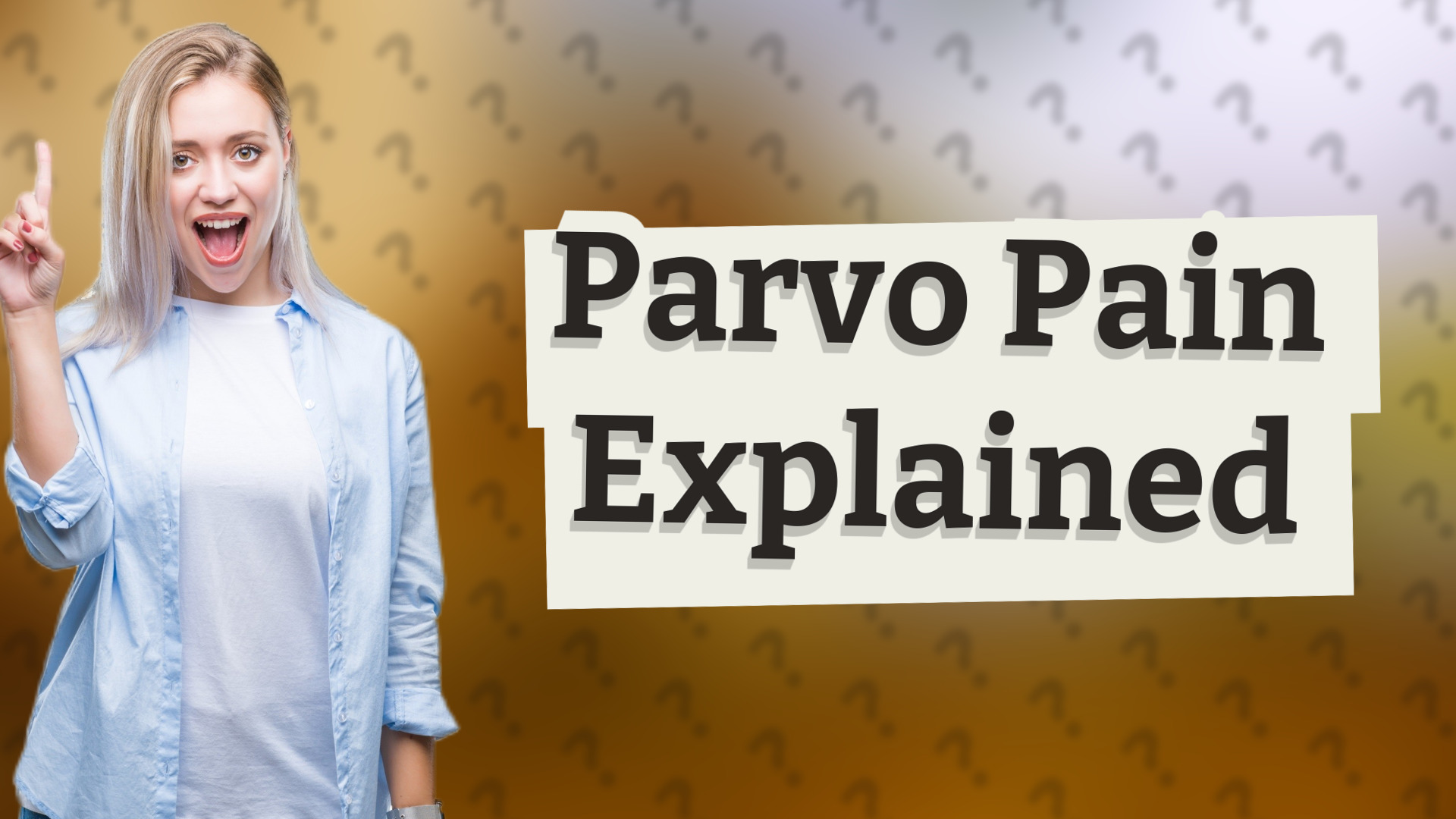 Parvo Pain Explained