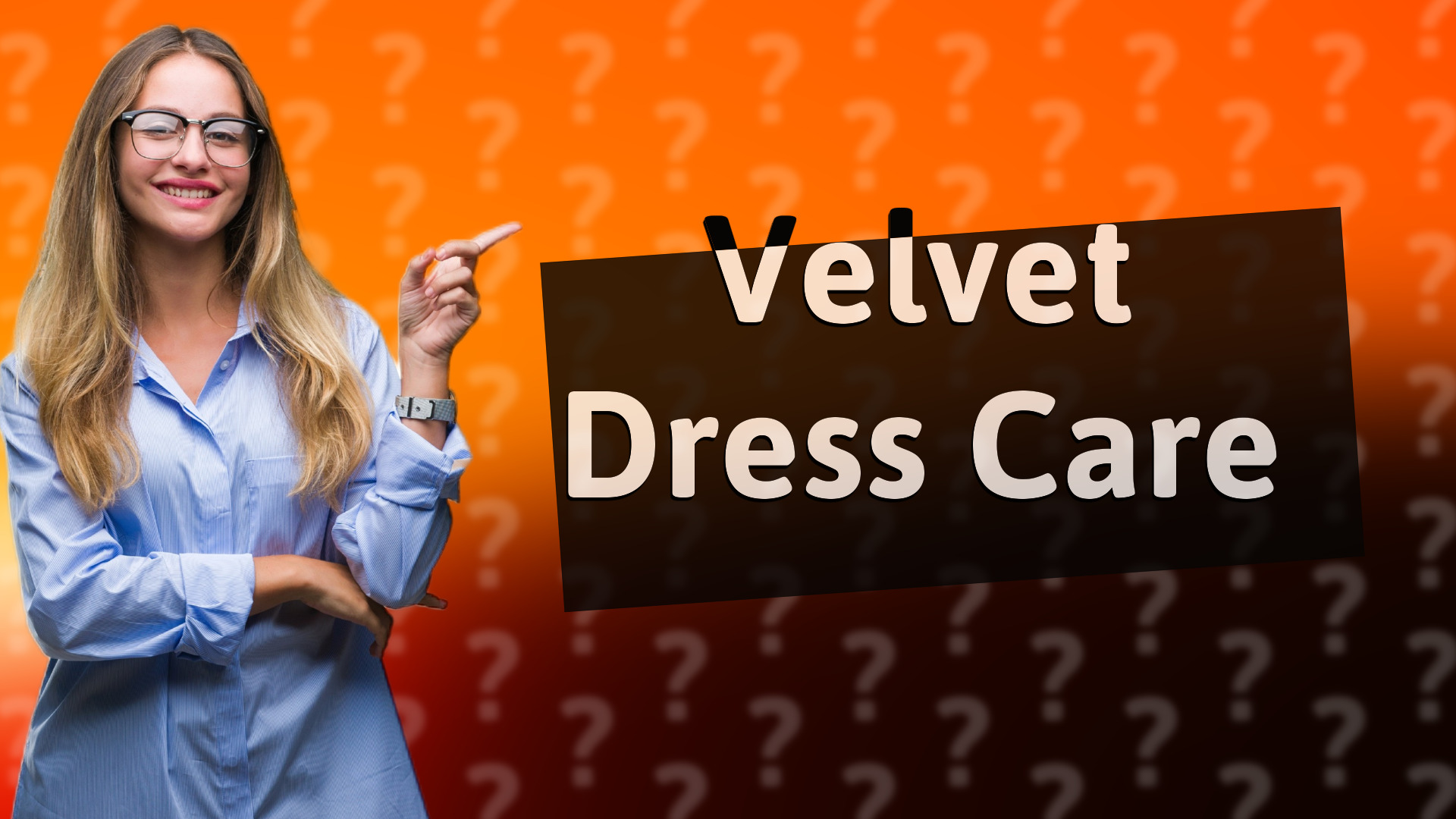 Velvet Dress Care