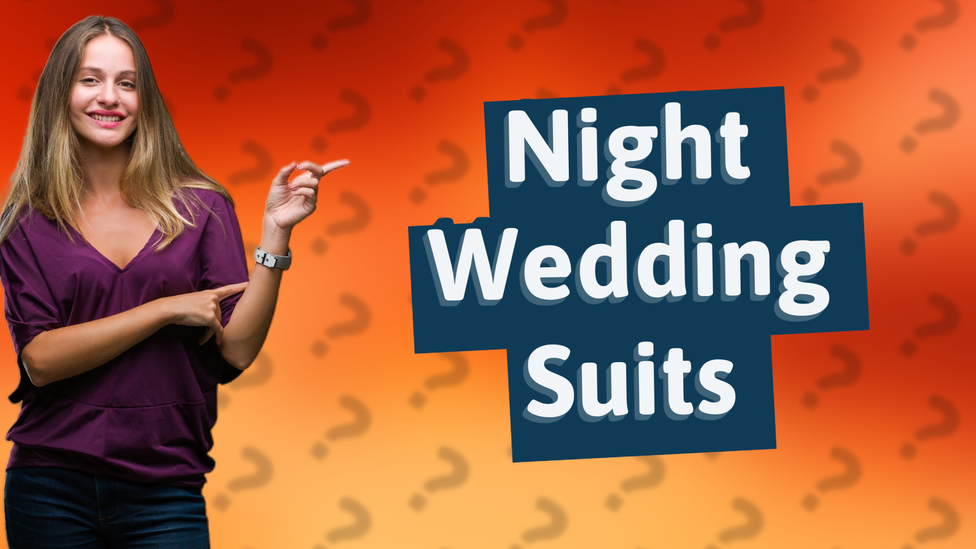 Night Wedding Suits