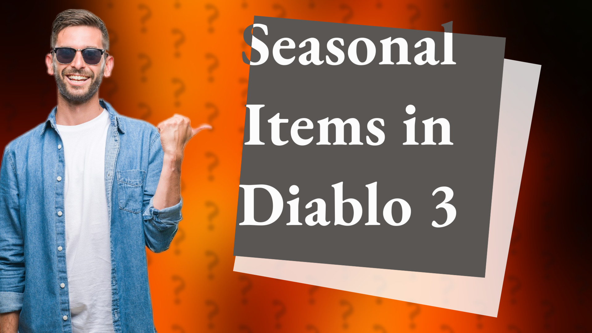 Seasonal Items in Diablo 3