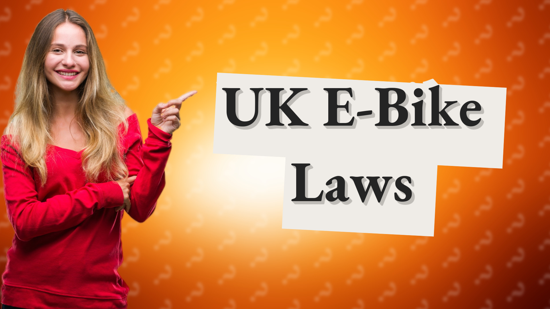 UK E-Bike Laws