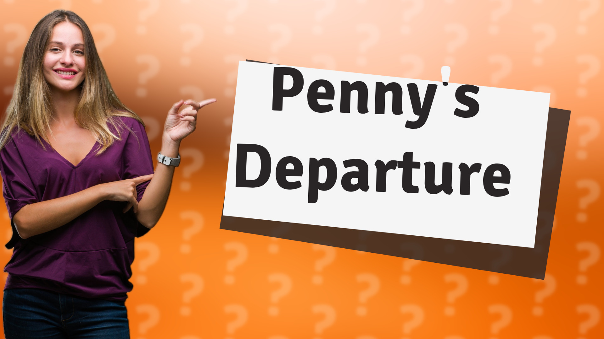 Penny's Departure