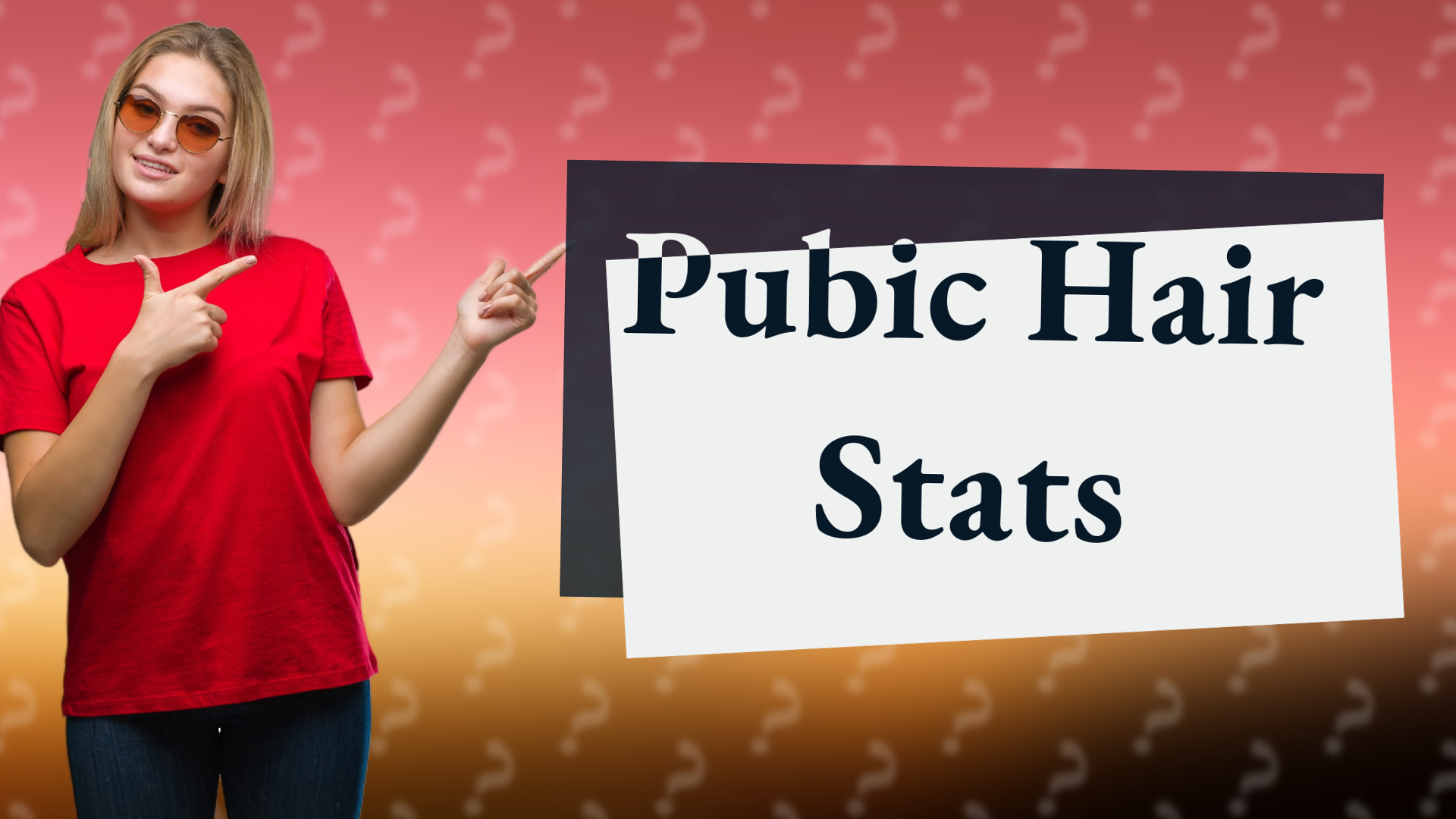 Pubic Hair Stats