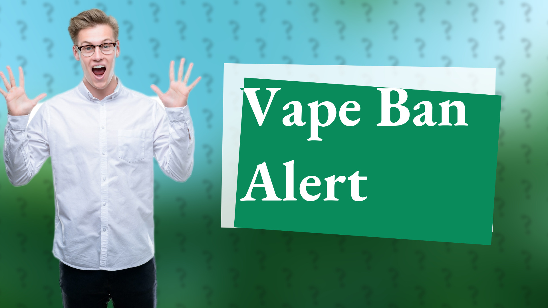Vape Ban Alert