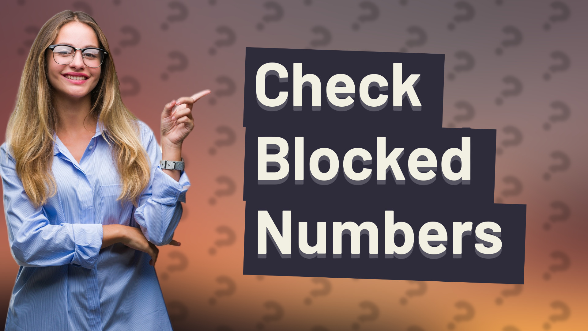 Check Blocked Numbers