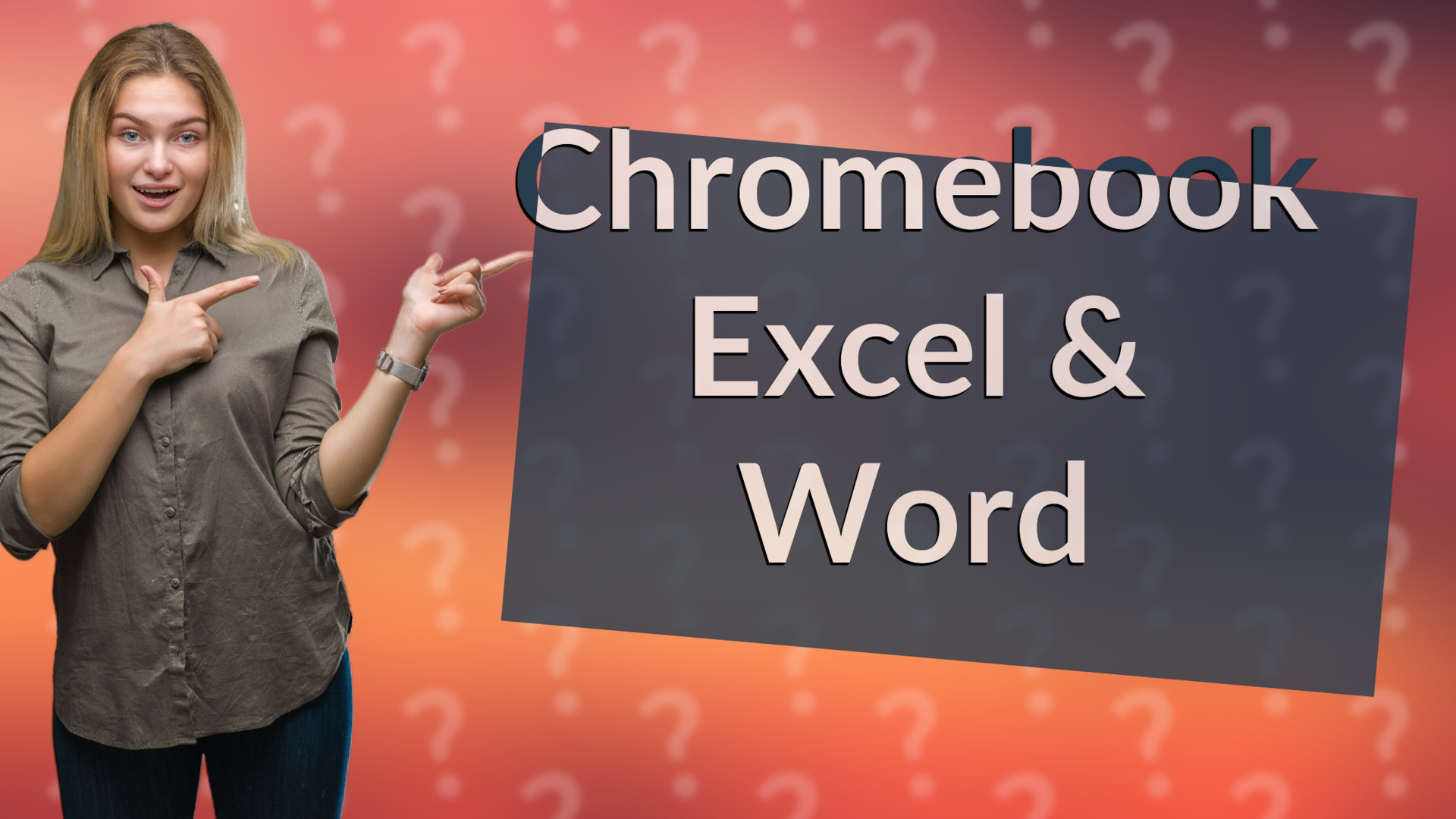 Chromebook Excel & Word