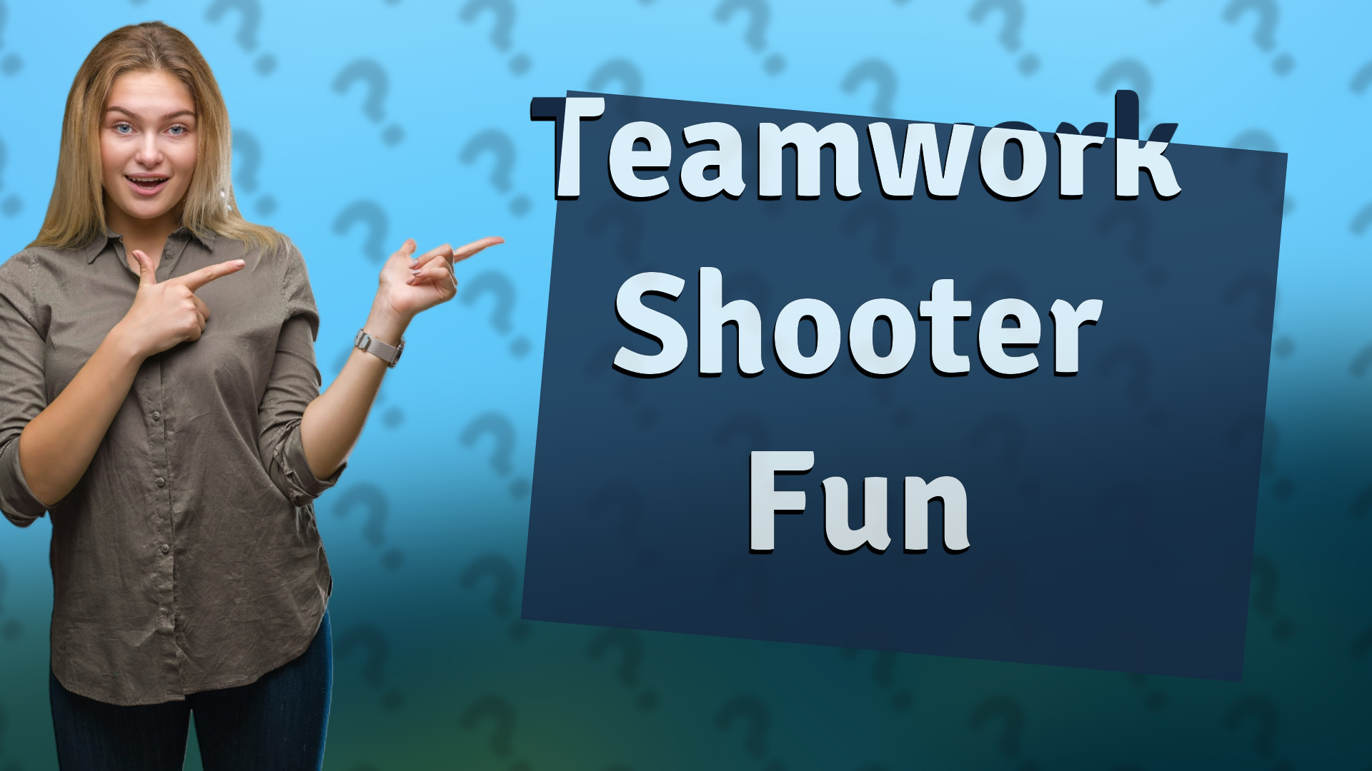 Teamwork Shooter Fun
