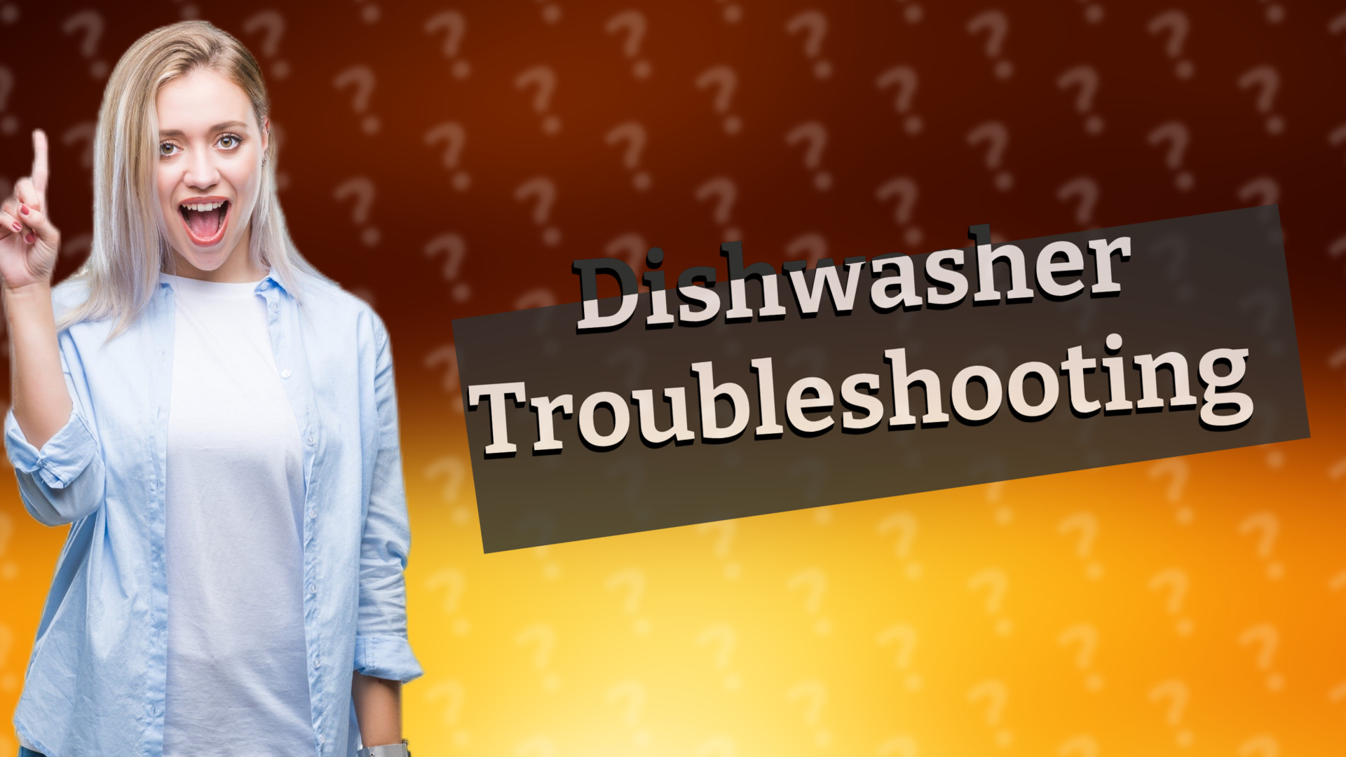 Dishwasher Troubleshooting