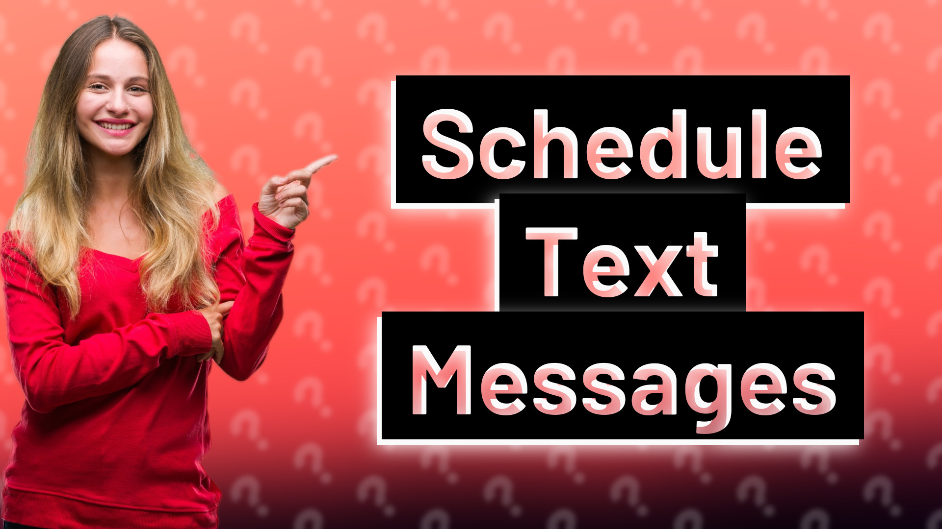 Schedule Text Messages