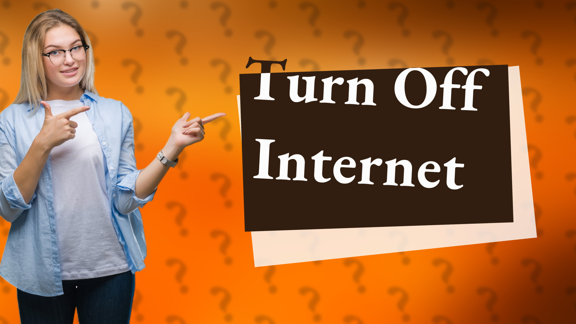 Turn Off Internet