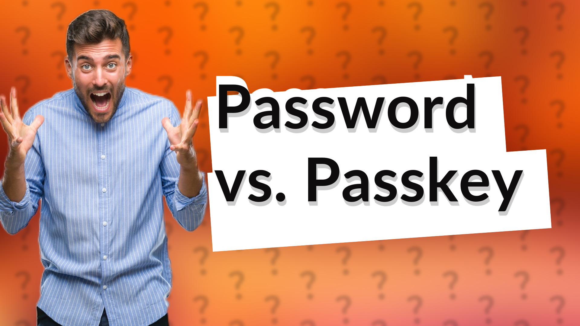 Password vs. Passkey