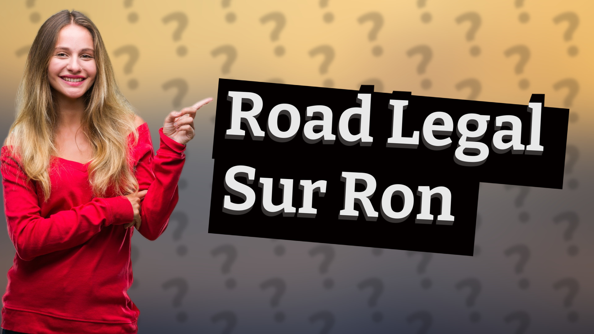 Road Legal Sur Ron