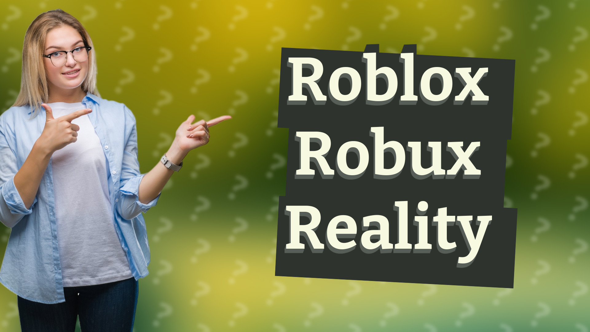Roblox Robux Reality
