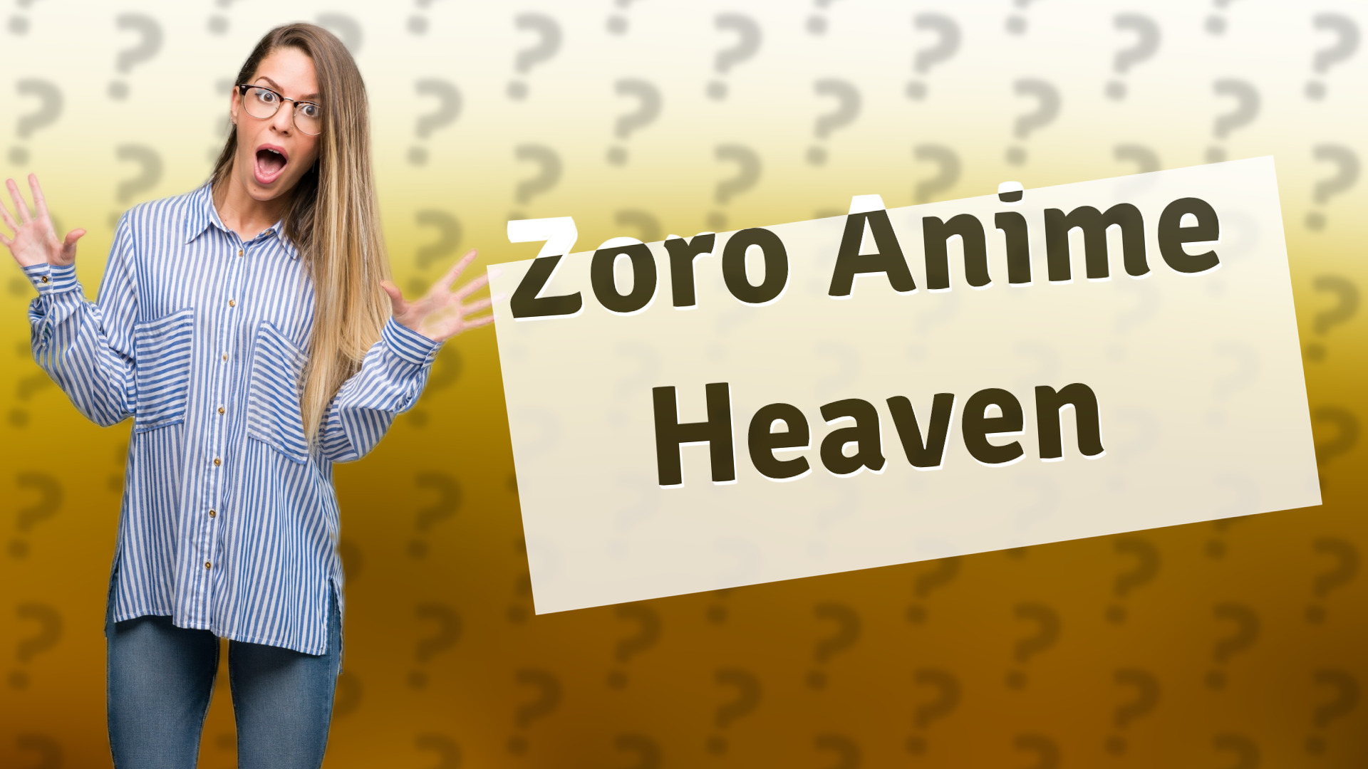 Zoro Anime Heaven