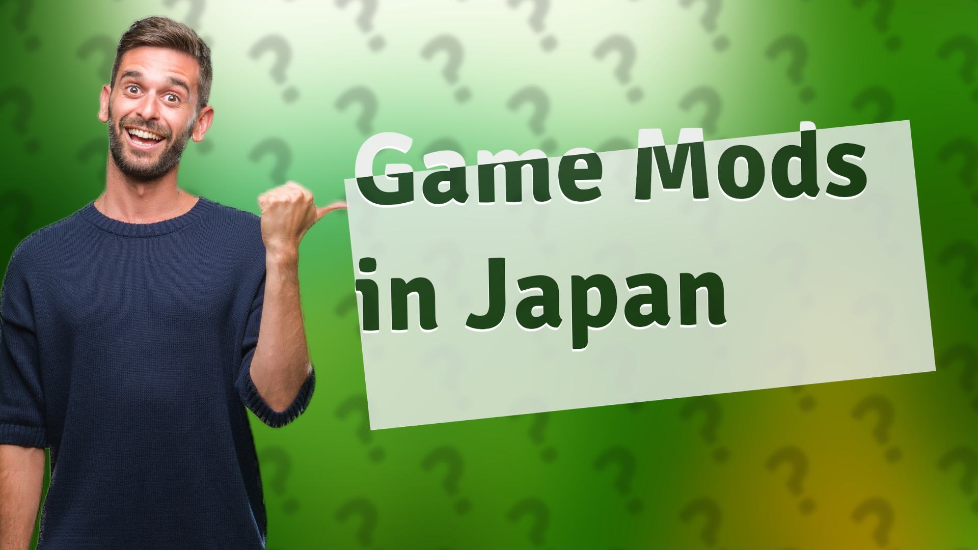 Game Mods in Japan