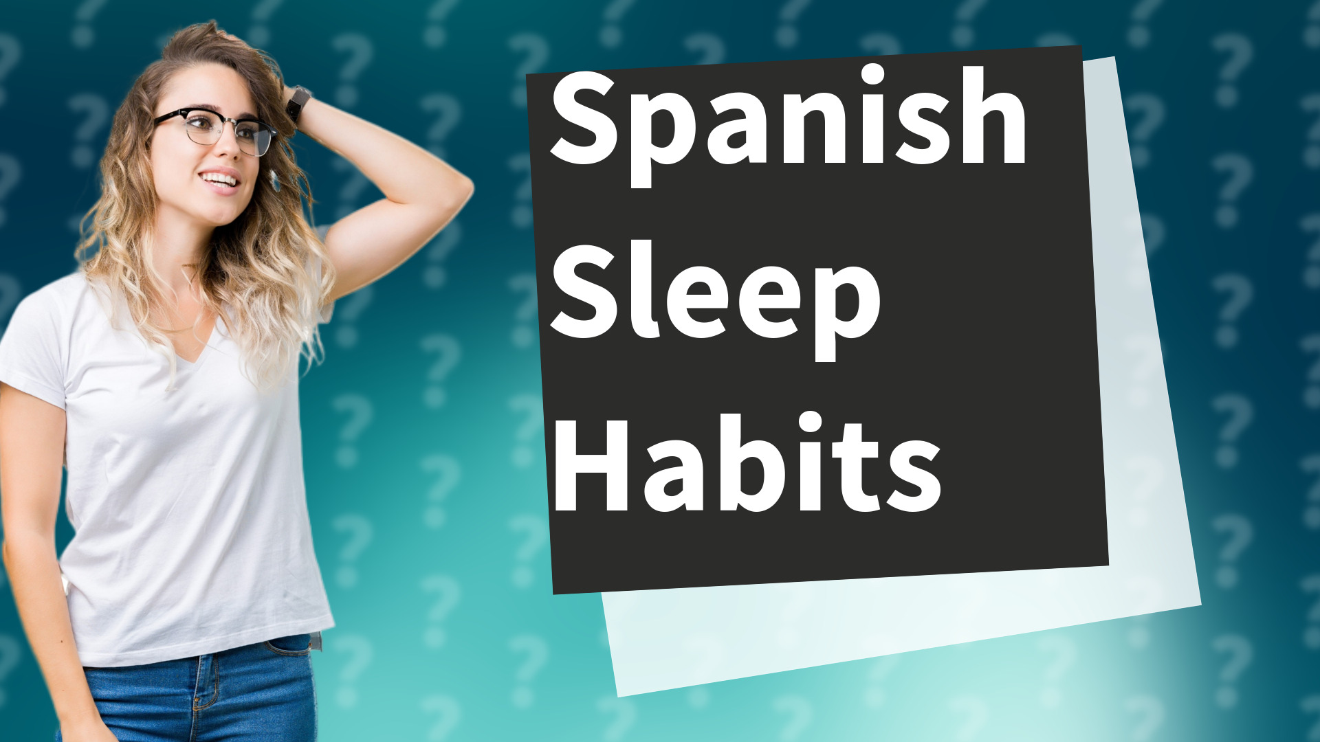 Spanish Sleep Habits