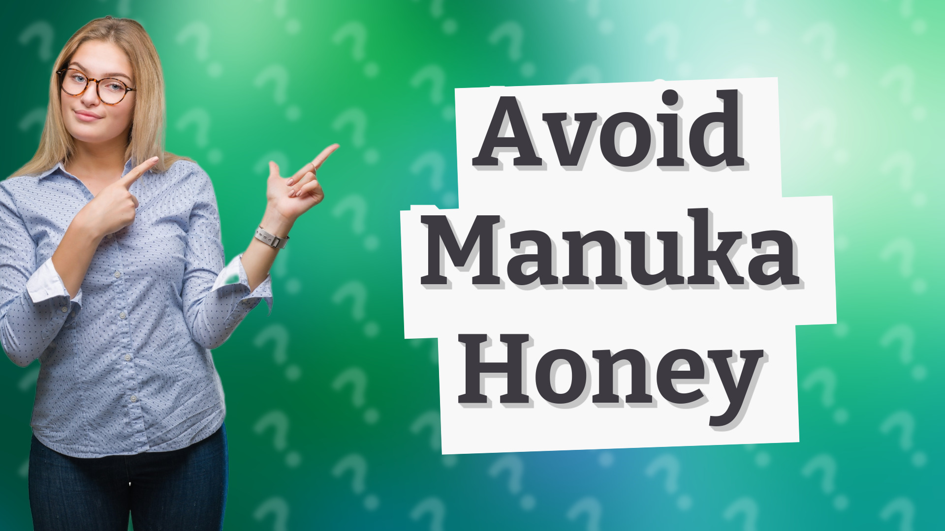 Avoid Manuka Honey