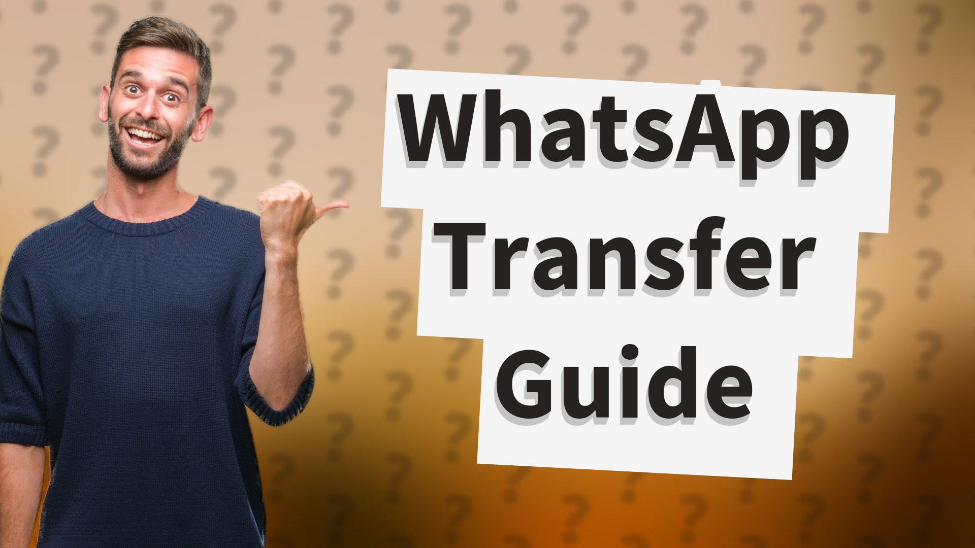 WhatsApp Transfer Guide