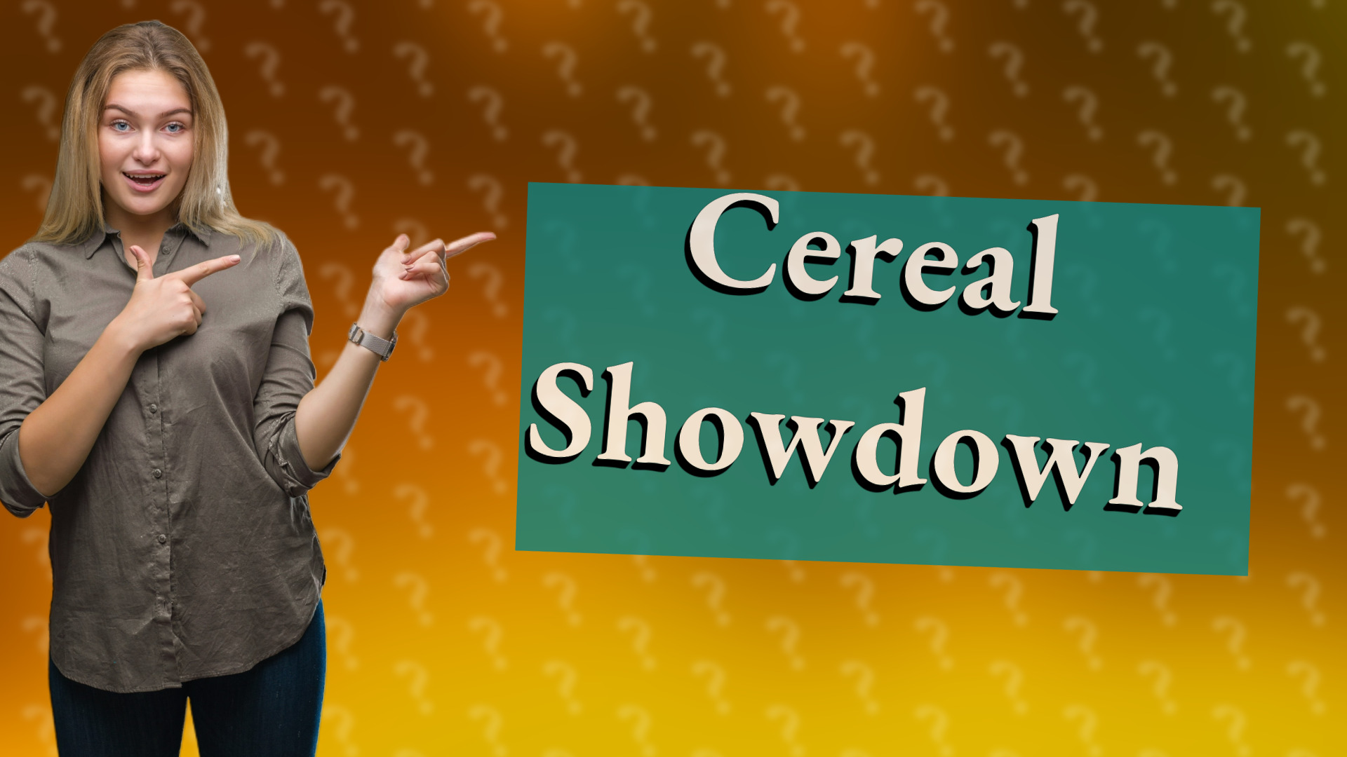 Cereal Showdown