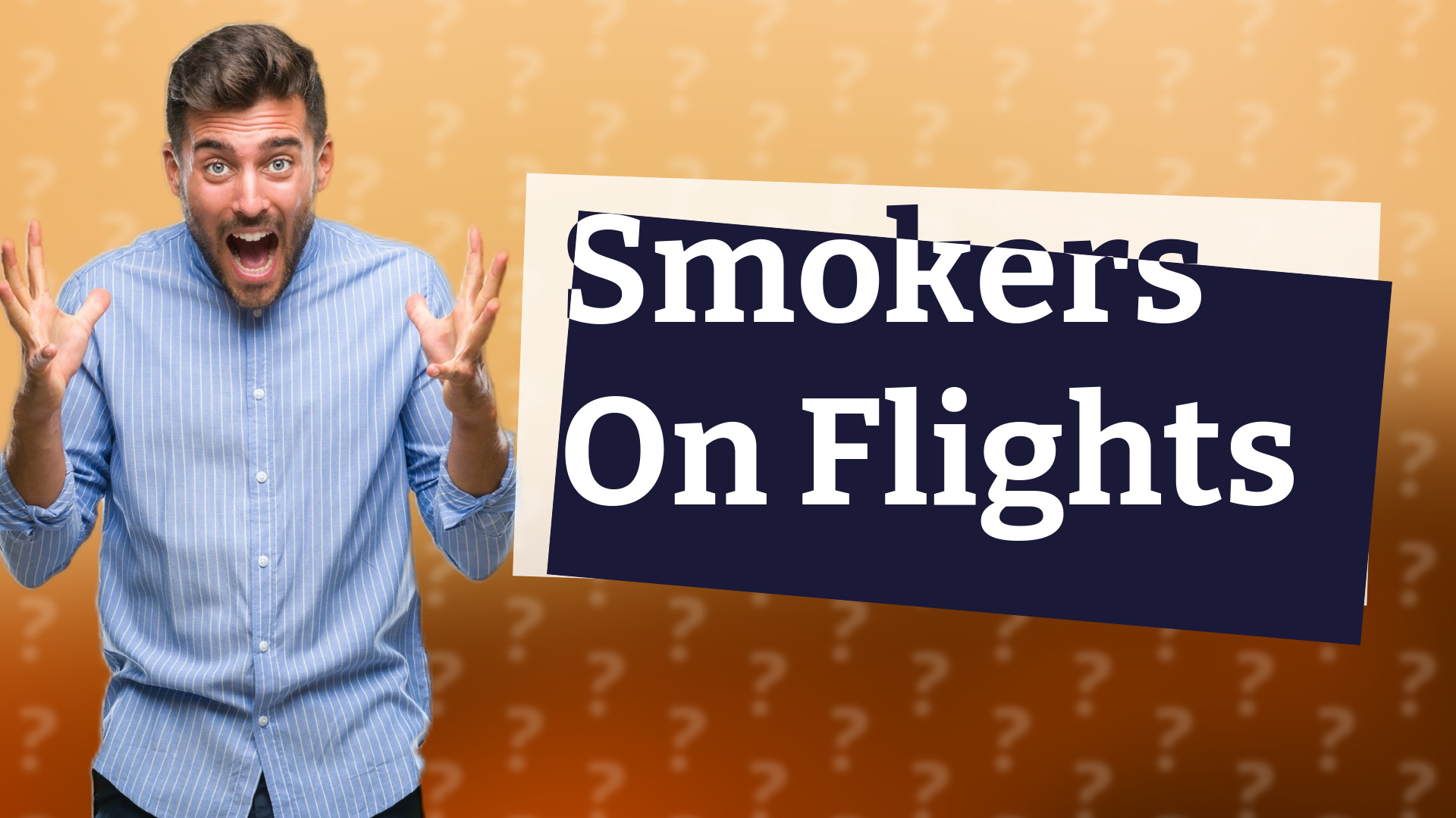 Smokers On Flights