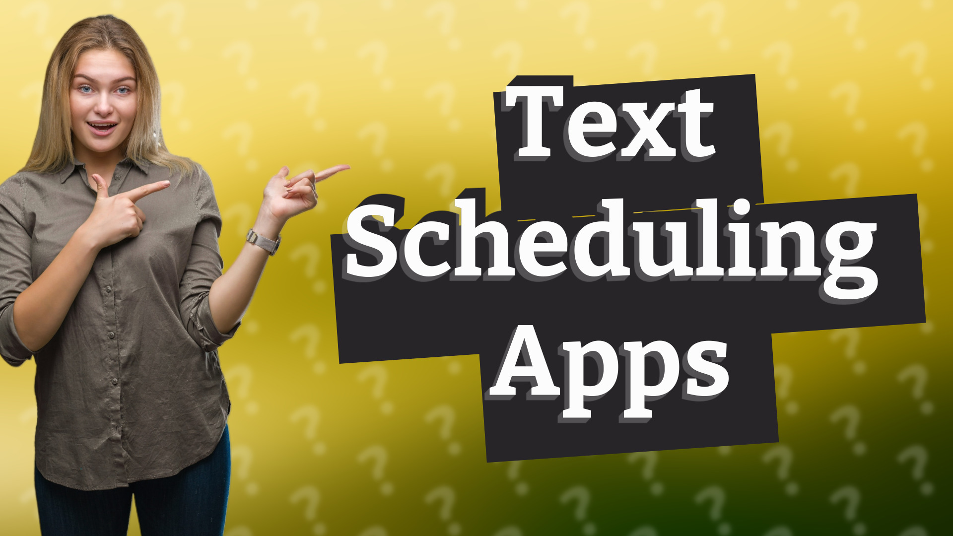 Text Scheduling Apps