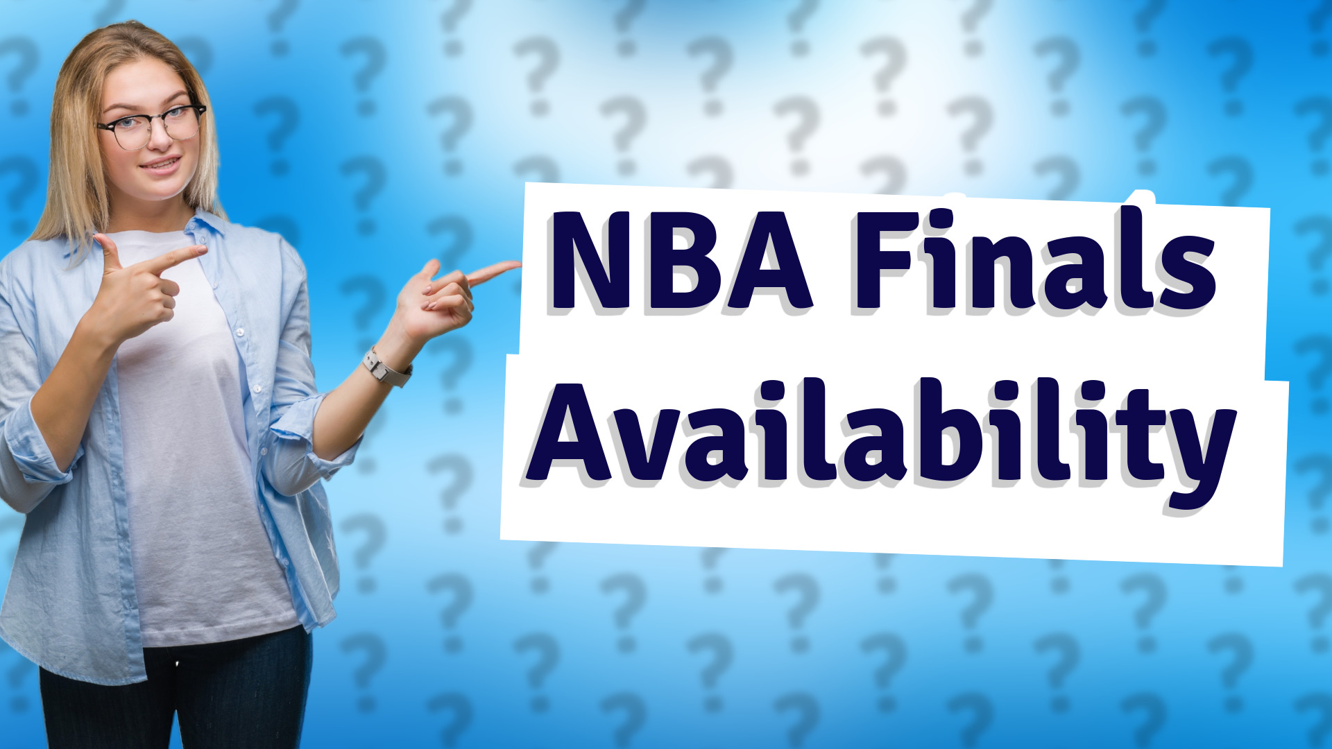 NBA Finals Availability