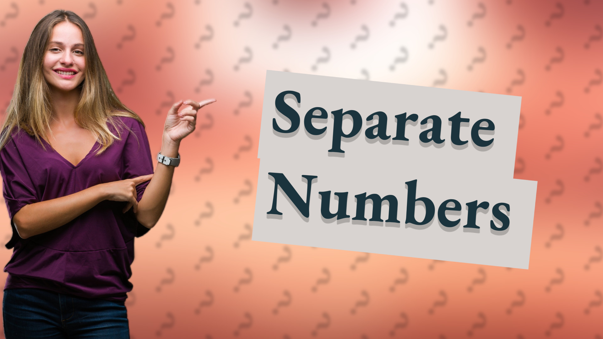 Separate Numbers