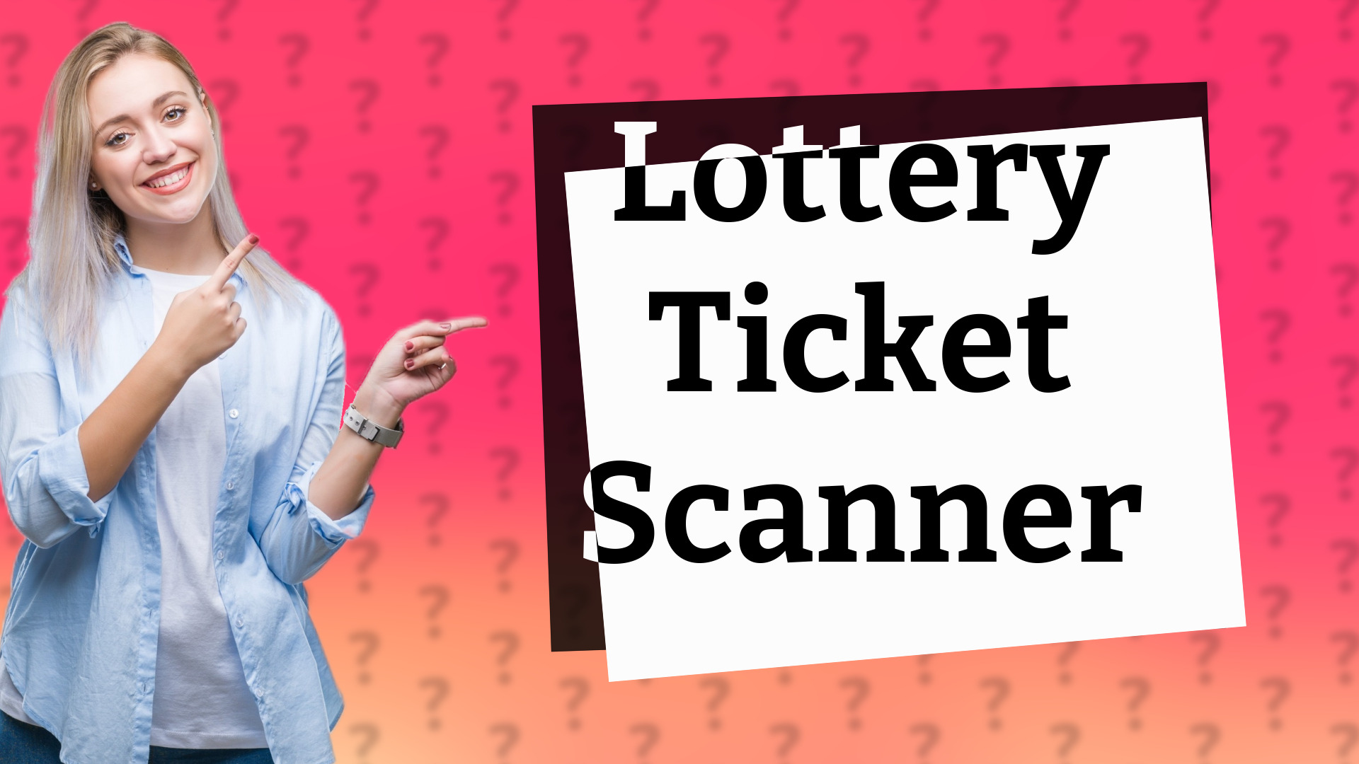 Lottery Ticket Scanner