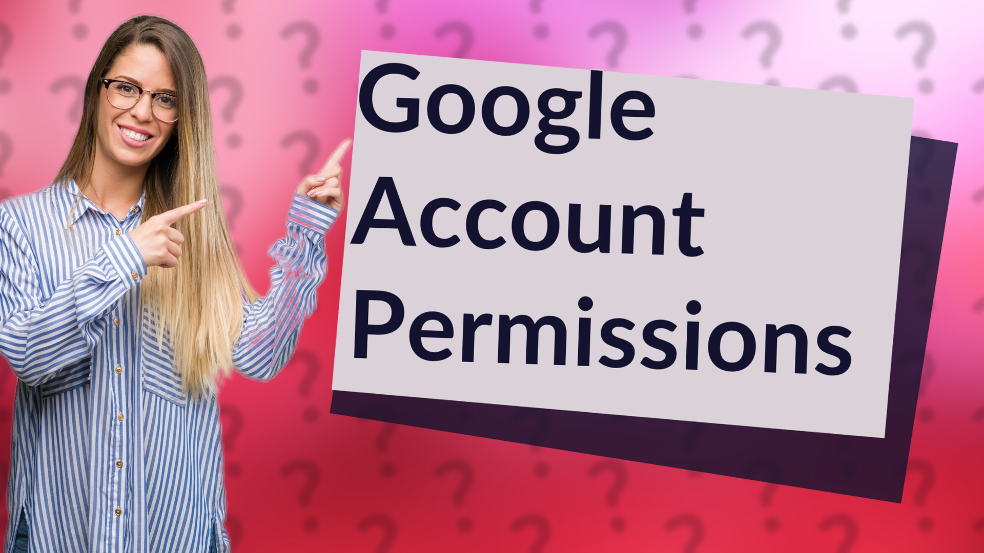 Google Account Permissions