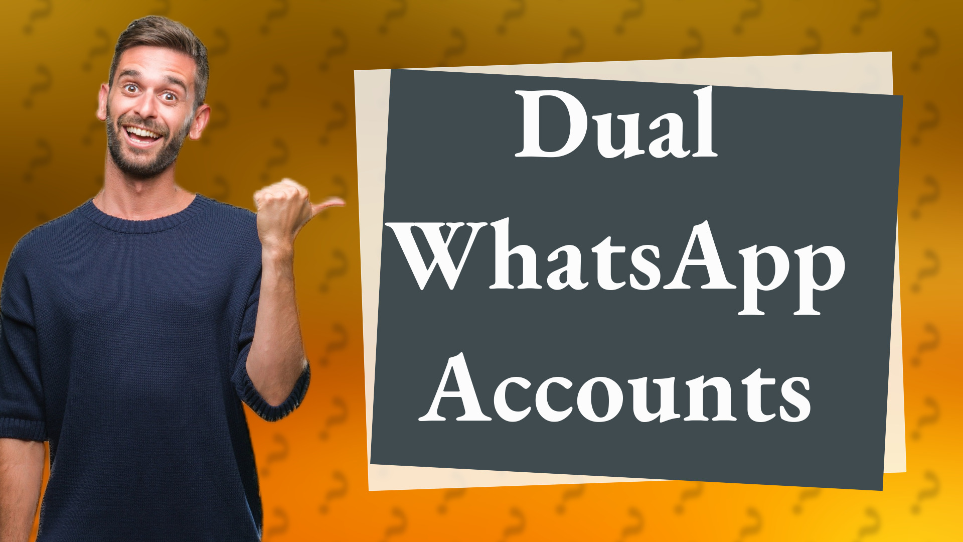 Dual WhatsApp Accounts