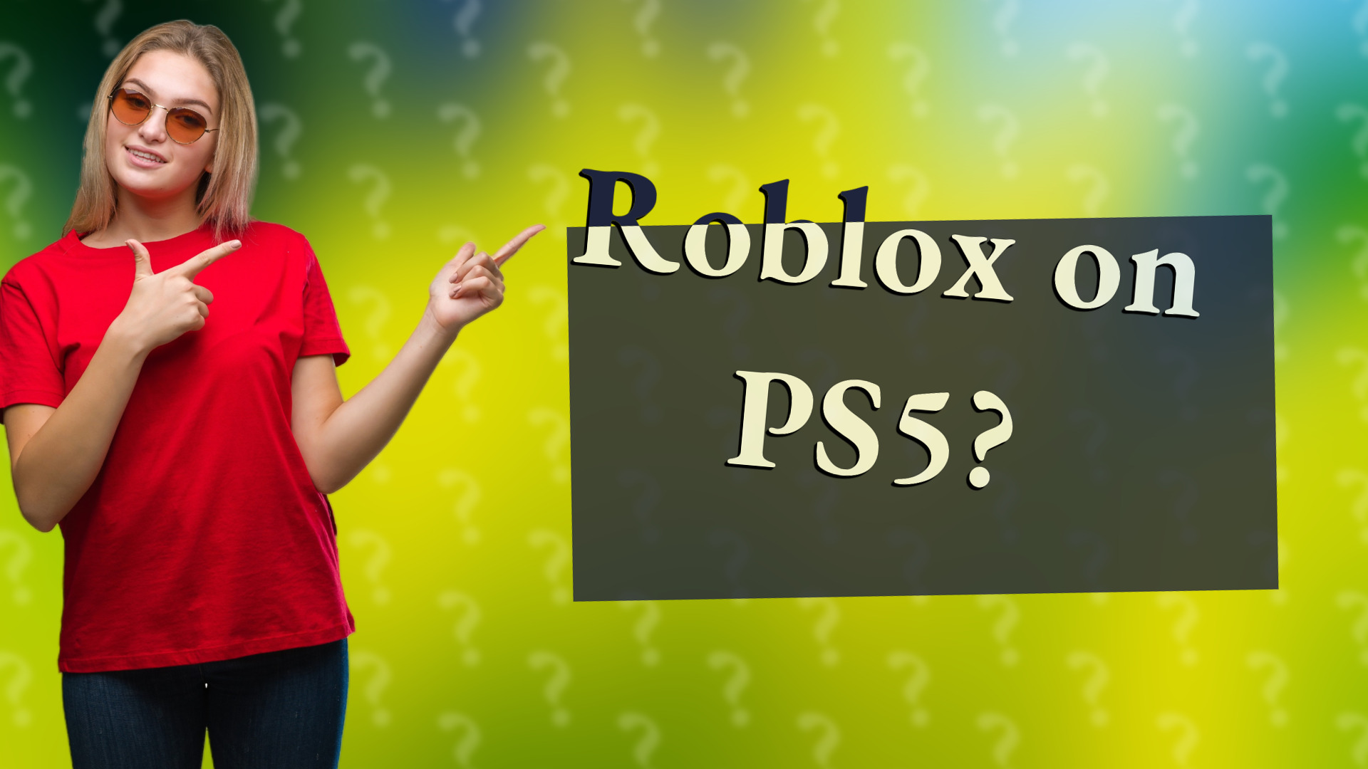 Roblox on PS5?