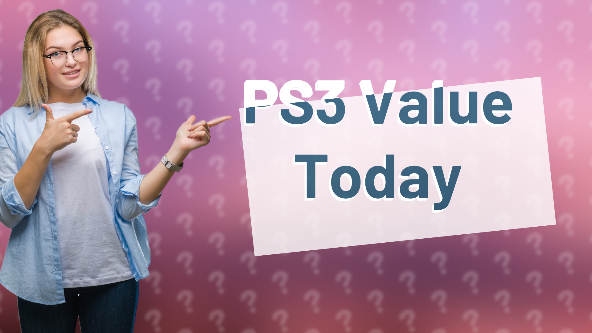 PS3 Value Today