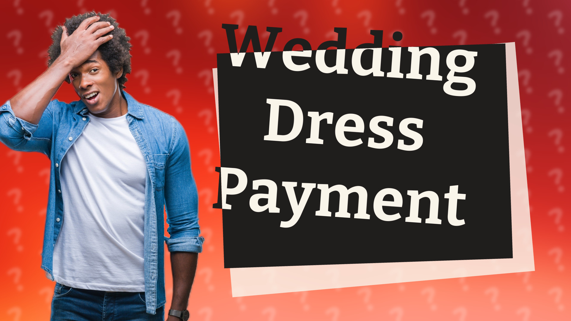 Wedding Dress Payment