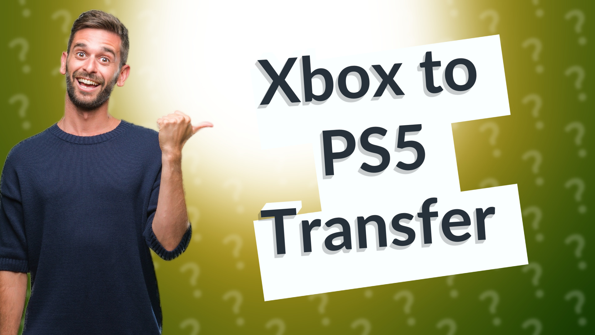Xbox to PS5 Transfer