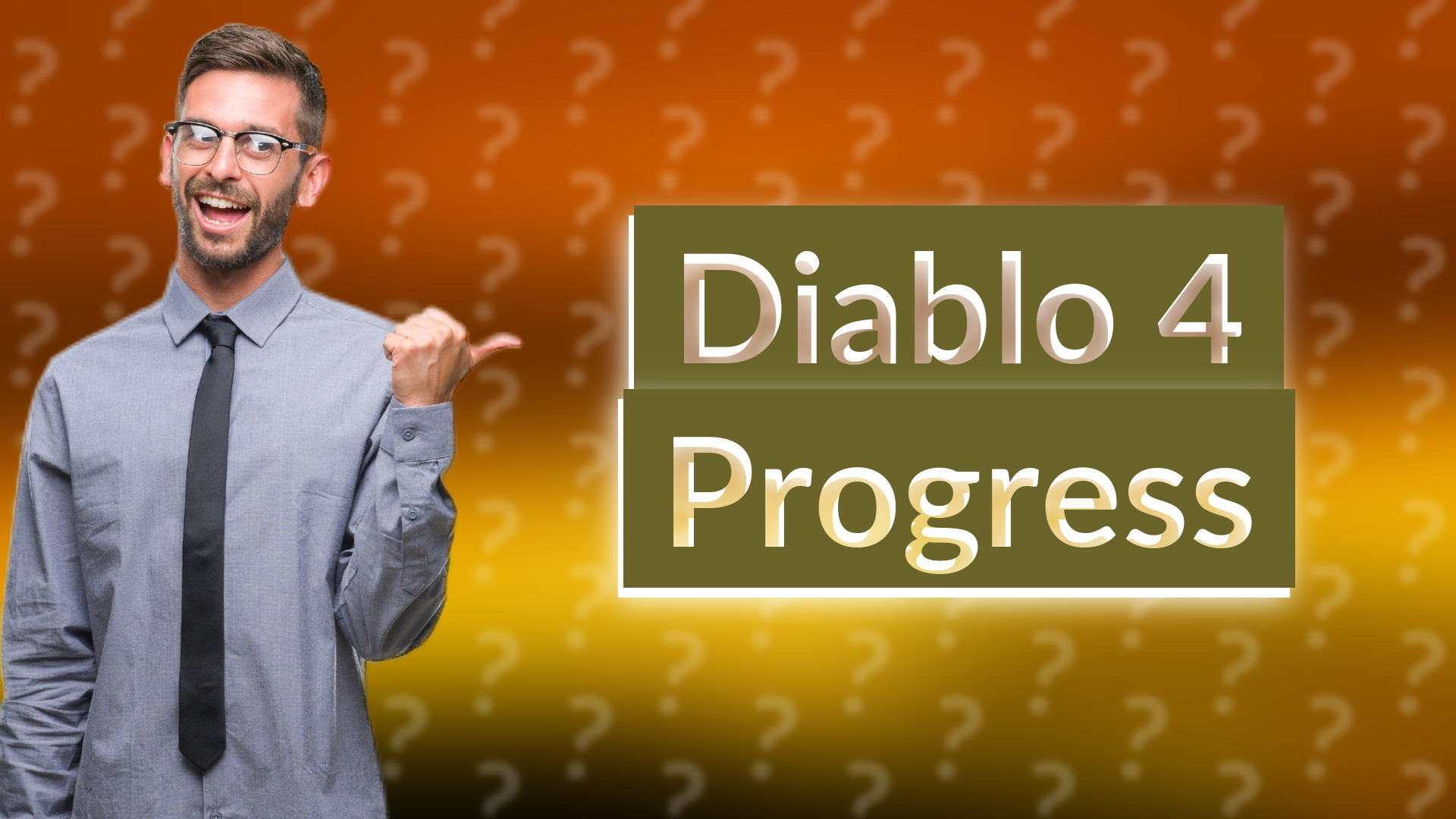 Diablo 4 Progress