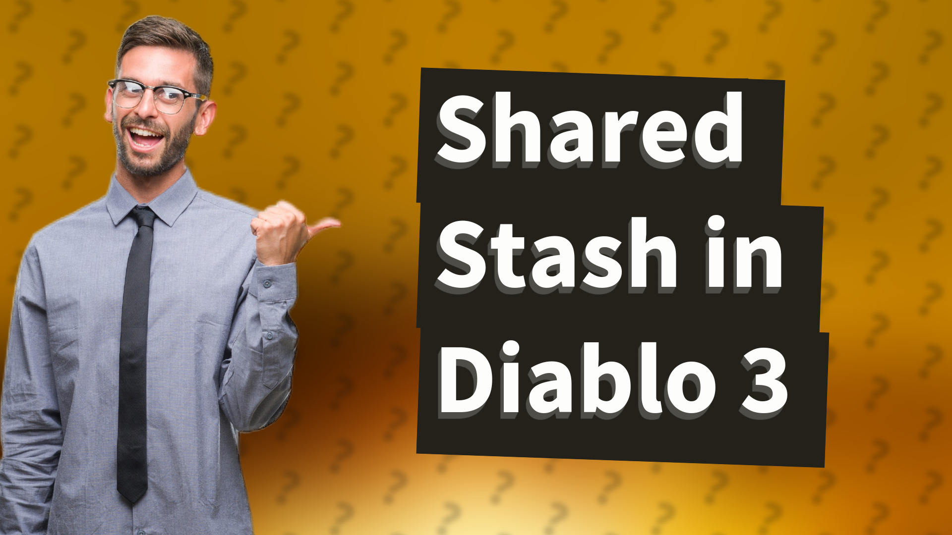 Shared Stash in Diablo 3