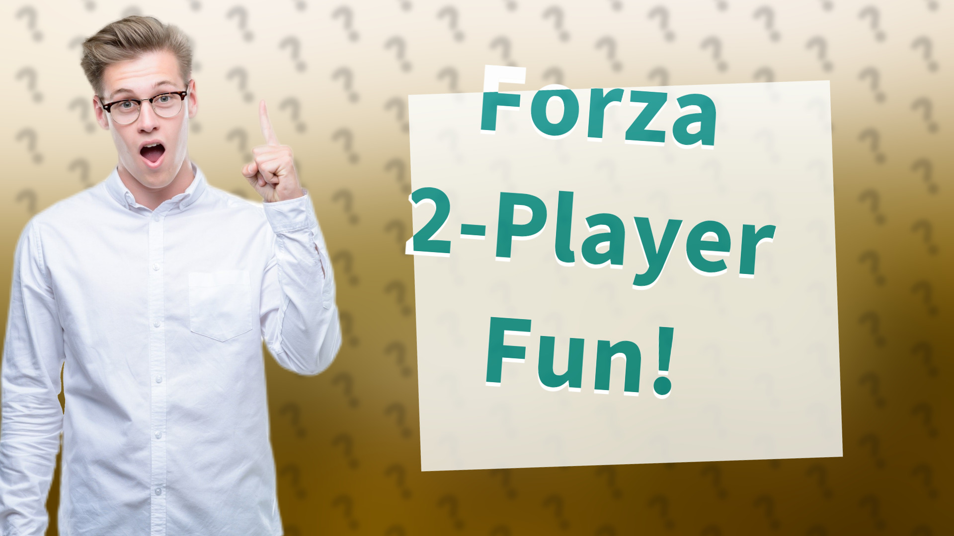 Forza 2-Player Fun!