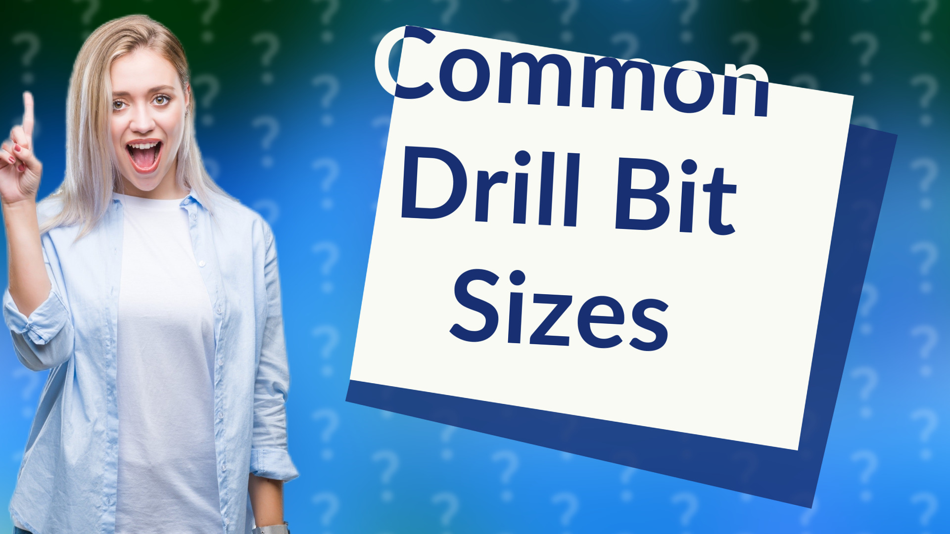 Common Drill Bit Sizes