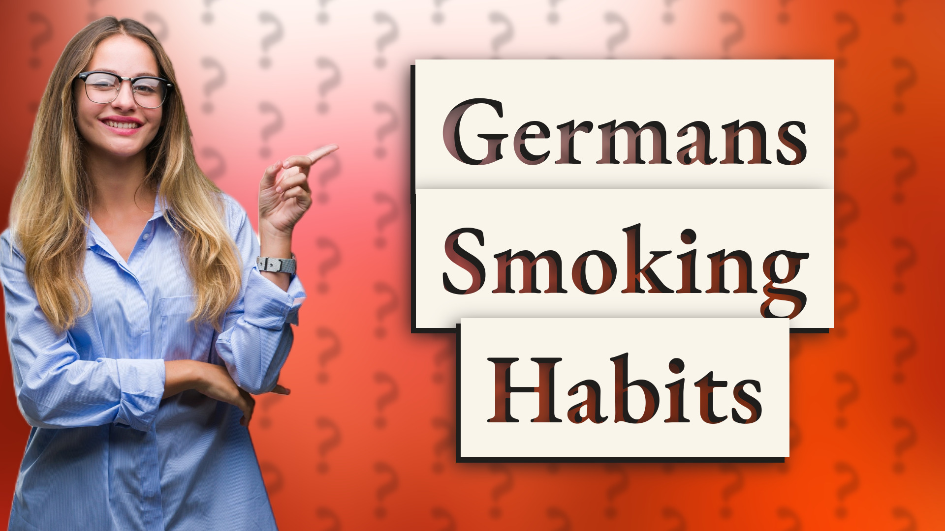Germans Smoking Habits