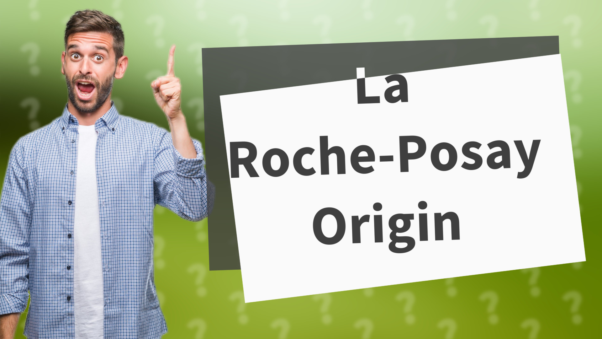 La Roche-Posay Origin