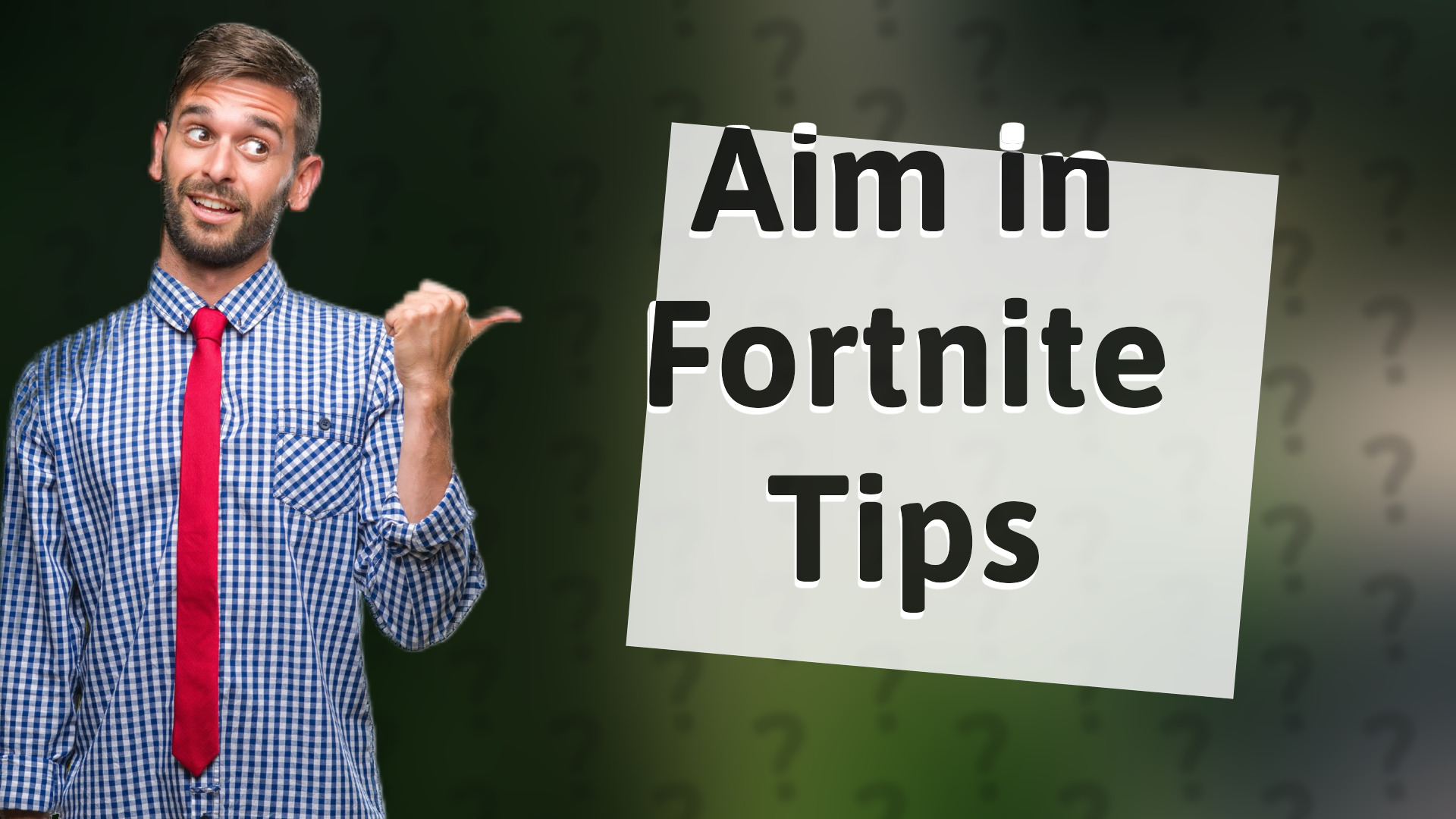Aim in Fortnite Tips