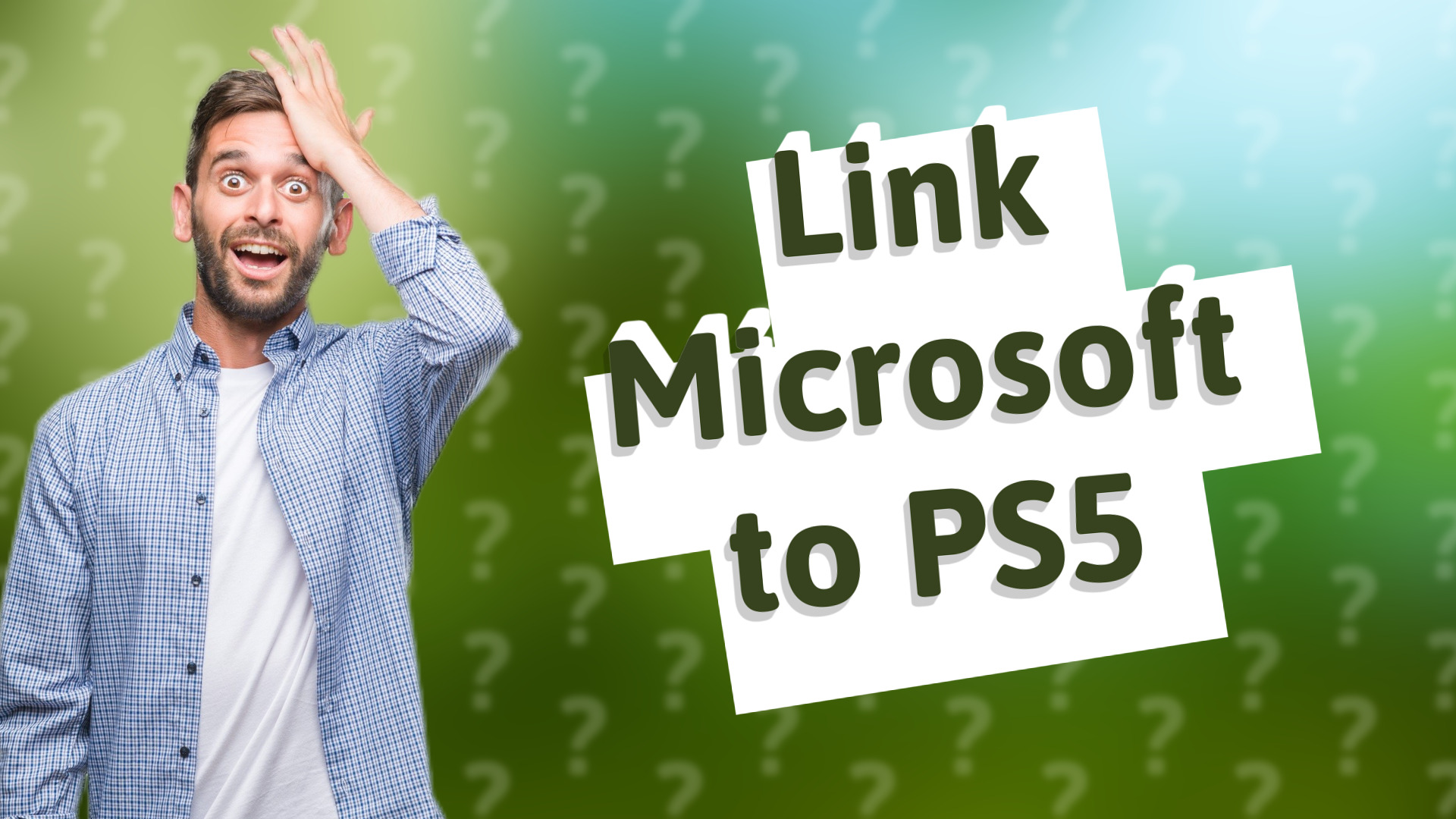 Link Microsoft to PS5