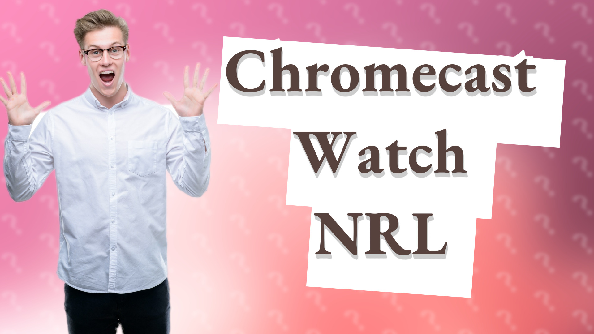 Chromecast Watch NRL