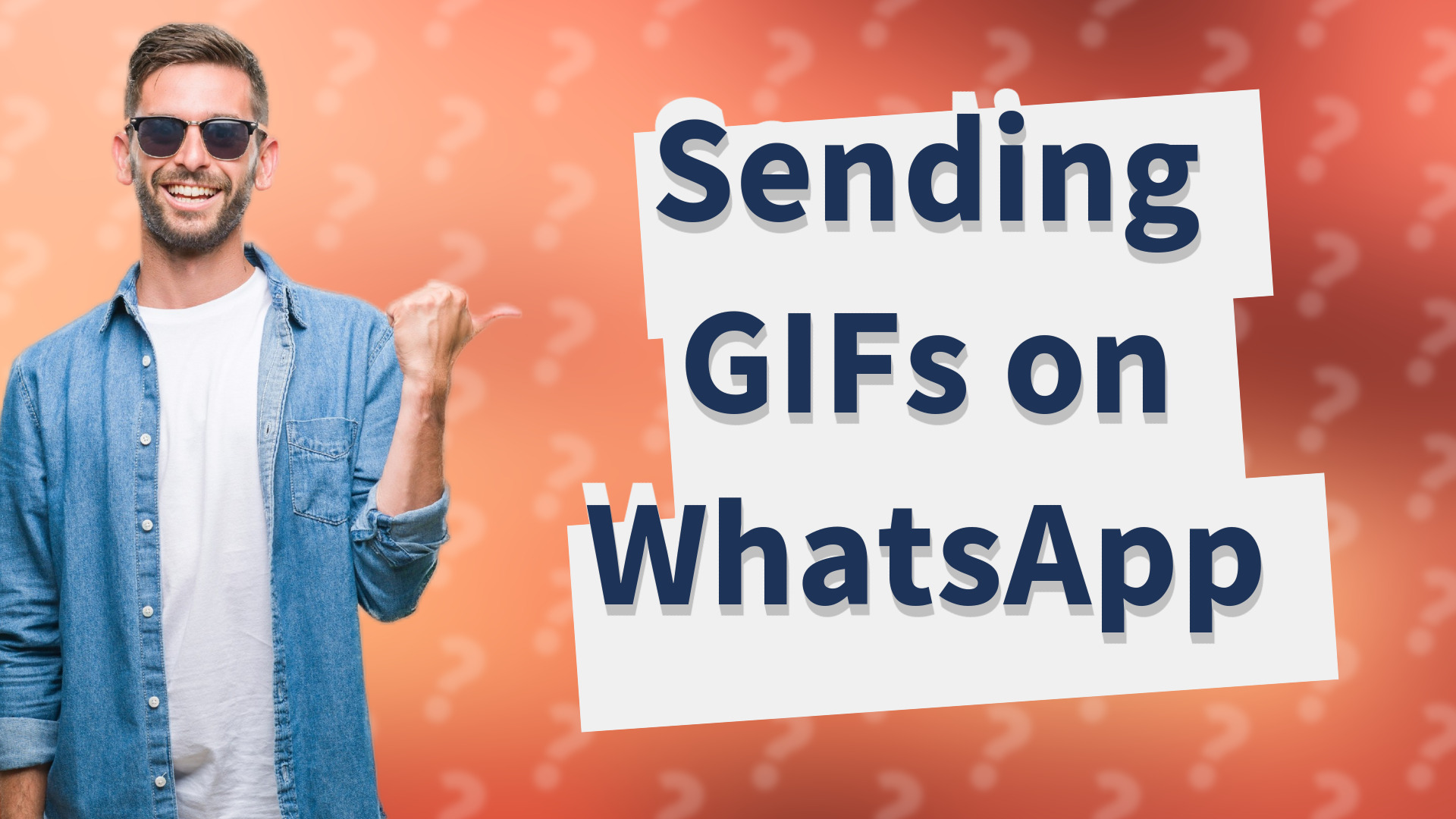 Sending GIFs on WhatsApp