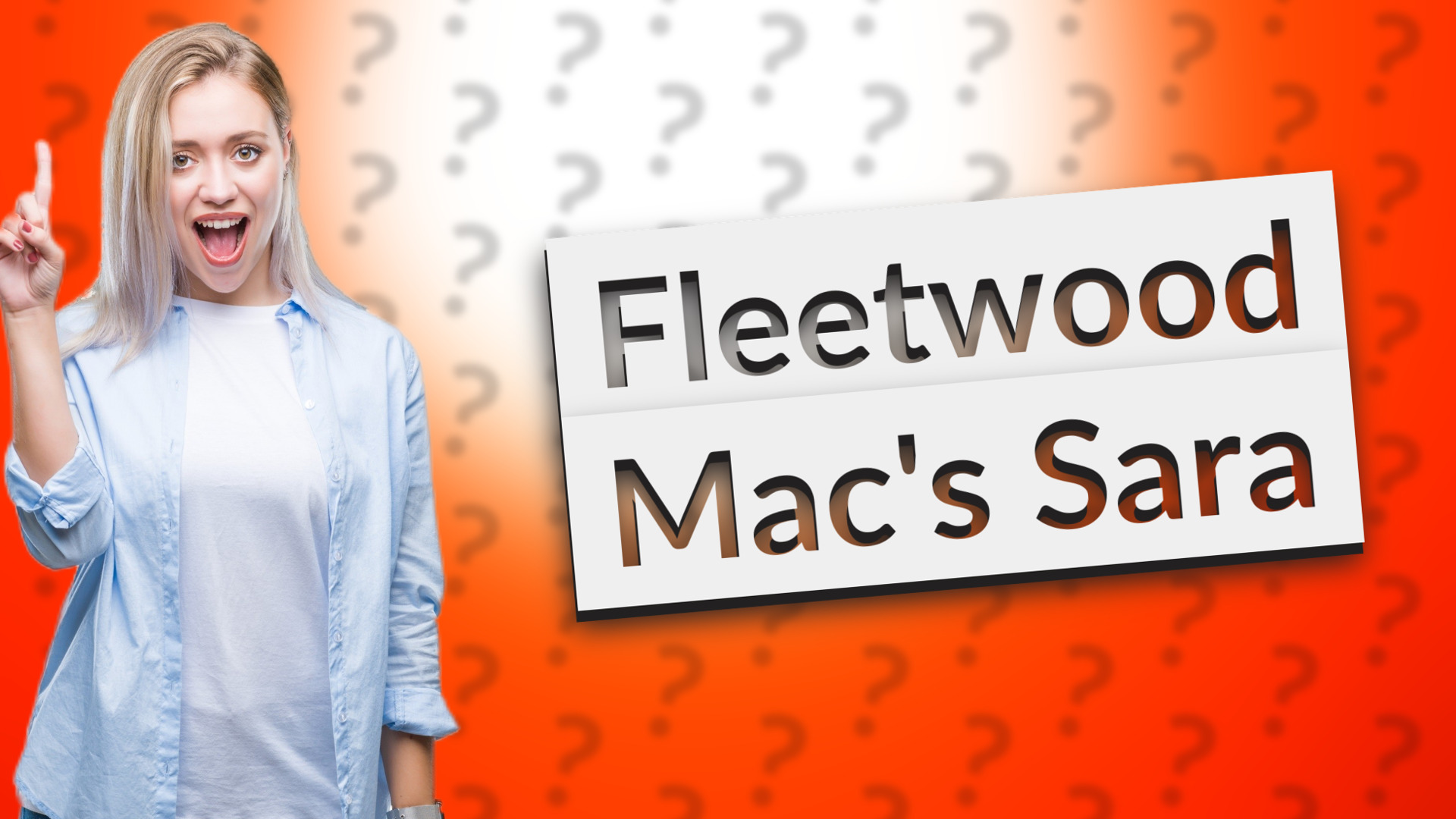 Fleetwood Mac's Sara