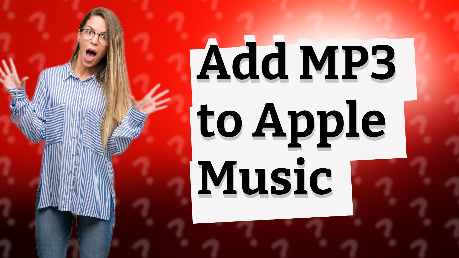 Add MP3 to Apple Music