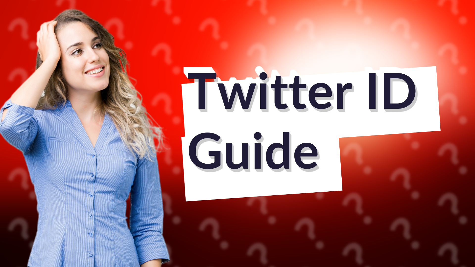 Twitter ID Guide
